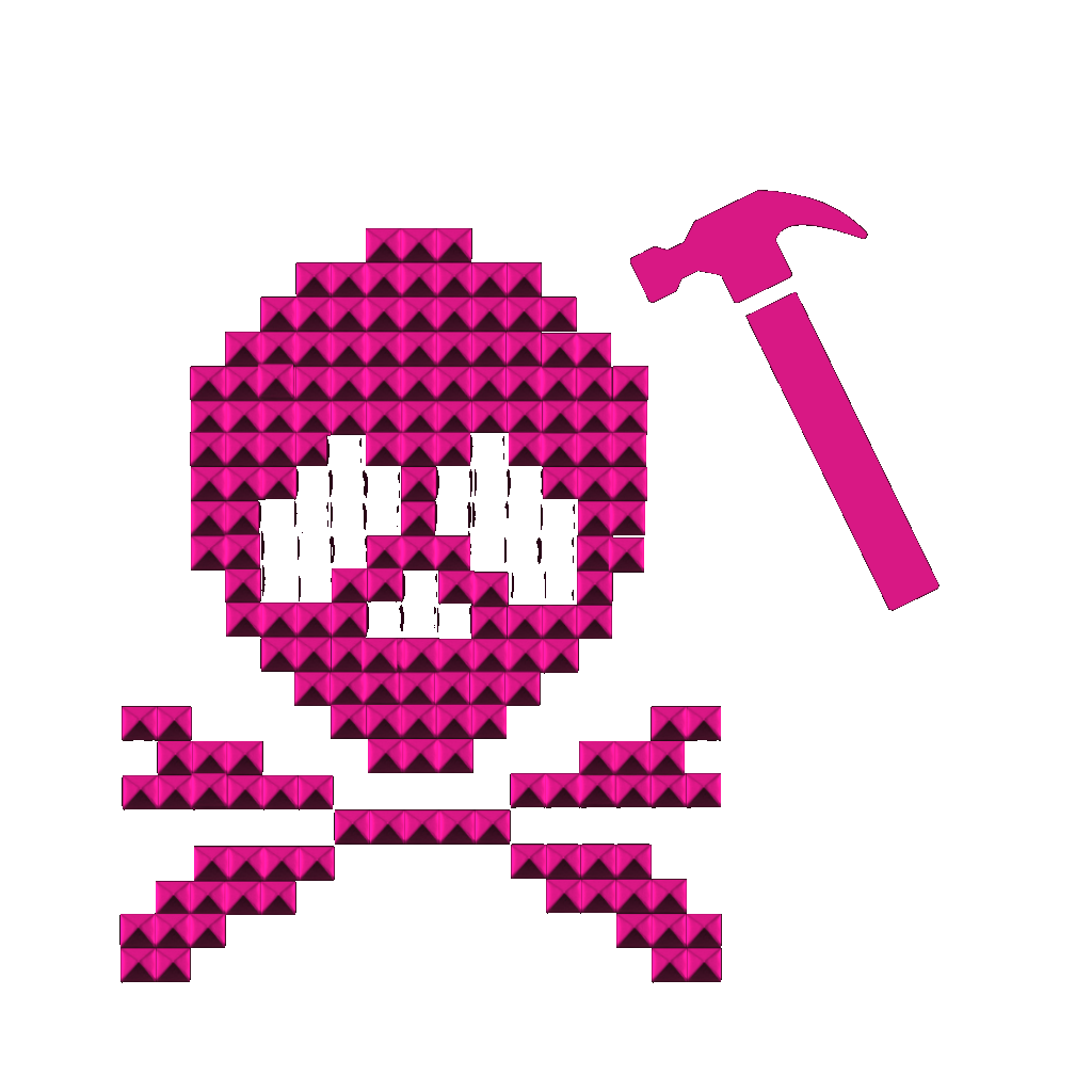 HardCandySkull - Studded Skull Logo